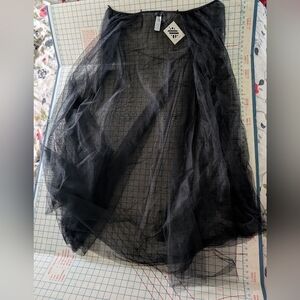 Crinolines Black Tulle Skirt